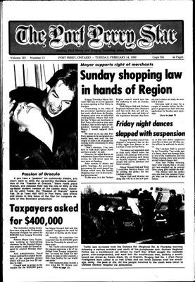 Port Perry Star, 14 Feb 1989