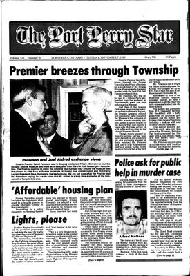 Port Perry Star, 7 Nov 1989