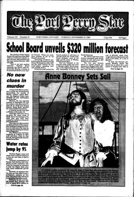 Port Perry Star, 14 Nov 1989