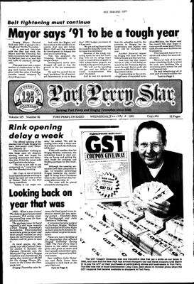 Port Perry Star, 2 Jan 1991