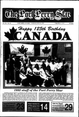 Port Perry Star, 30 Jun 1992