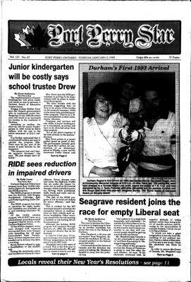 Port Perry Star, 5 Jan 1993