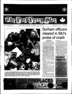 Port Perry Star, 22 Dec 1998