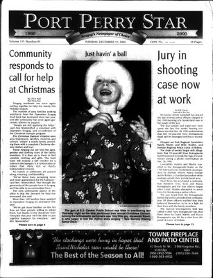 Port Perry Star, 19 Dec 2000