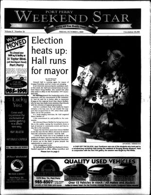 Port Perry Weekend Star, 6 Oct 2000