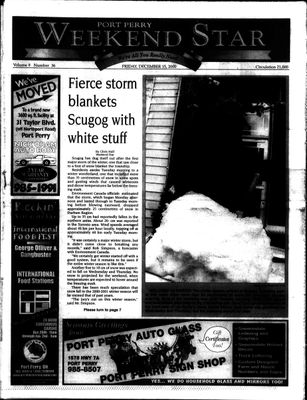 Port Perry Weekend Star, 15 Dec 2000