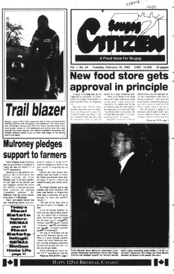 Scugog Citizen (1991), 18 Feb 1992