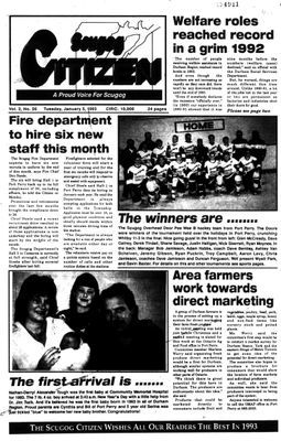 Scugog Citizen (1991), 5 Jan 1993