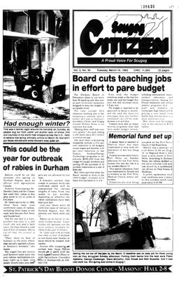 Scugog Citizen (1991), 16 Mar 1993