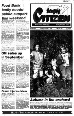 Scugog Citizen (1991), 3 Oct 1995