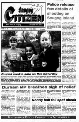 Scugog Citizen (1991), 31 Oct 1995