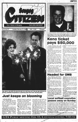 Scugog Citizen (1991), 13 Feb 1996