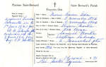 Certificat de naissance et de mariage