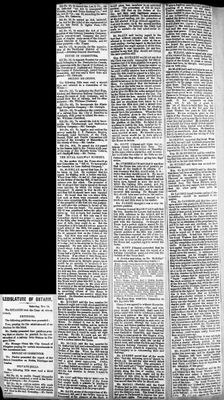 Ontario Scrapbook Hansard, 18 Dec 1869