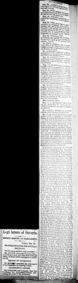 Ontario Scrapbook Hansard, 16 Dec 1870