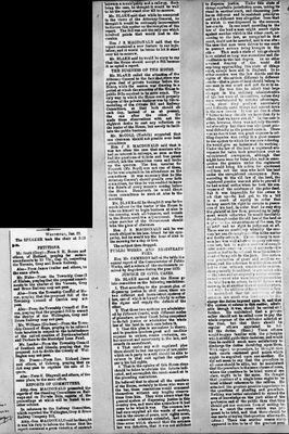 Ontario Scrapbook Hansard, 25 Jan 1871