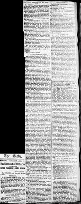 Ontario Scrapbook Hansard, 23 Feb 1872