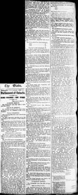 Ontario Scrapbook Hansard, 28 Feb 1872