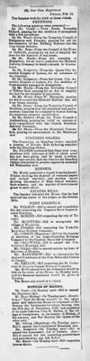 Ontario Scrapbook Hansard, 15 Feb 1884