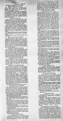 Ontario Scrapbook Hansard, 12 Mar 1884