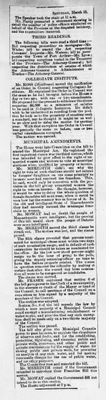 Ontario Scrapbook Hansard, 15 Mar 1884