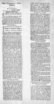 Ontario Scrapbook Hansard, 4 Mar 1886