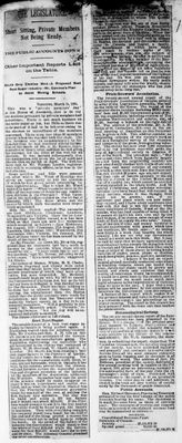 Ontario Scrapbook Hansard, 16 Mar 1891