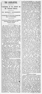 Ontario Scrapbook Hansard, 16 Apr 1891