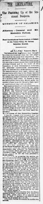 Ontario Scrapbook Hansard, 2 May 1891