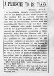 Ontario Scrapbook Hansard, 1 May 1893