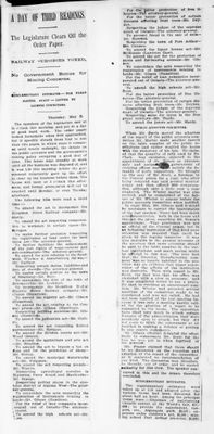 Ontario Scrapbook Hansard, 25 May 1893