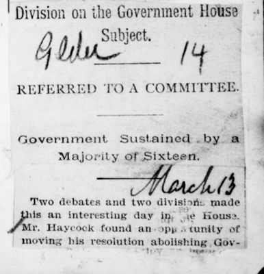 Ontario Scrapbook Hansard, 13 Mar 1895