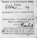 Ontario Scrapbook Hansard, 13 Mar 1895