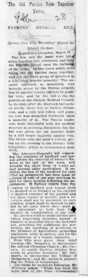 Ontario Scrapbook Hansard, 27 Mar 1895