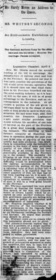 Ontario Scrapbook Hansard, 8 Apr 1897