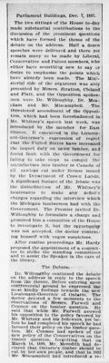 Ontario Scrapbook Hansard, 7 Dec 1897