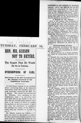 Ontario Scrapbook Hansard, 13 Feb 1899