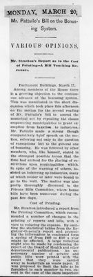 Ontario Scrapbook Hansard, 17 Mar 1899