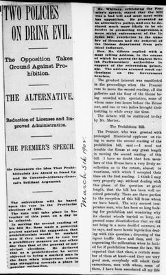 Ontario Scrapbook Hansard, 5 Mar 1902