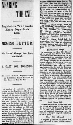 Ontario Scrapbook Hansard, 13 Mar 1902