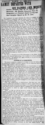 Ontario Scrapbook Hansard, 16 Mar 1903