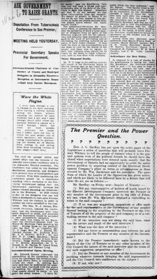 Ontario Scrapbook Hansard, 6 Mar 1908