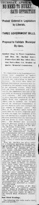 Ontario Scrapbook Hansard, 9 Apr 1908