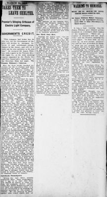 Ontario Scrapbook Hansard, 16 Mar 1909