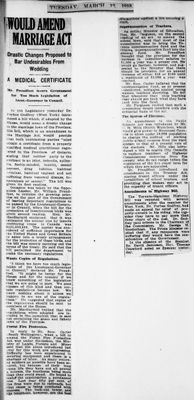 Ontario Scrapbook Hansard, 12 Mar 1918