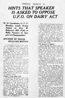 Ontario Scrapbook Hansard, 31 Mar 1922