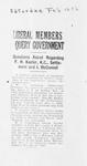 Ontario Scrapbook Hansard, 12 Feb 1927
