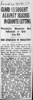 Ontario Scrapbook Hansard, 5 Mar 1929