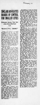 Ontario Scrapbook Hansard, 28 Feb 1933