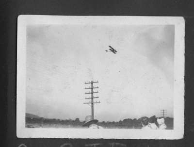 Royal Flying Corps - Biplane over Wires